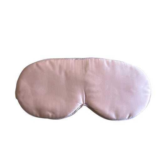 Blush Pink Mulberry Silk Eye Mask