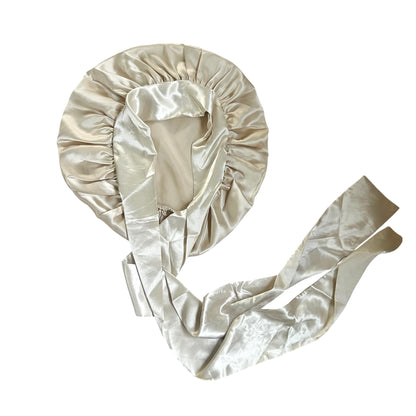Mulberry Silk Bonnet - Champagne