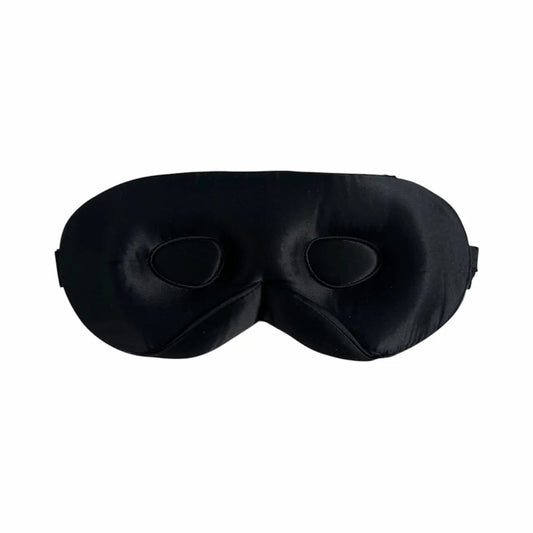 Mulberry Silk 3D Eye Mask - Black