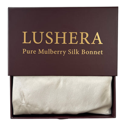 Champagne Silk Bonnet | Double Layer 22 Momme Mulberry Silk