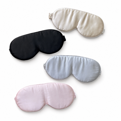 Blush Pink Mulberry Silk Eye Mask