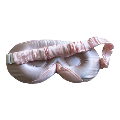 Blush Pink Mulberry Silk Eye Mask
