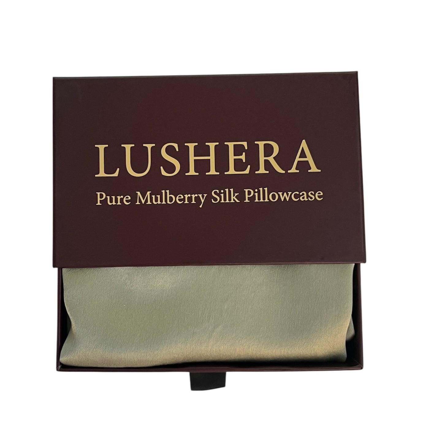 100% Mulberry Silk Pillowcase - Sage 